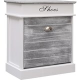vidaXL Ormarić za cipele sivi 50 x 28 x 58 cm od drva paulovnije Cijene