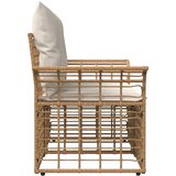  Vanjski loveseat 2 kom. 2-sjedalo Prirodna i krema bijela | Shoptok.si