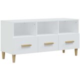 TV ormarić bijeli 102 x 36 x 50 cm od konstruiranog drva | shoptok.hr