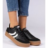 Gemre Black women's platform sneakers Melly | shoptok.hr