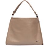 Shelvt Classic beige shoulder bag Cene