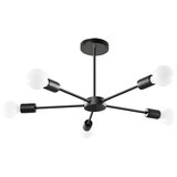 Toolight svjetiljka pauk 5 crna APP1024-5CP | shoptok.hr