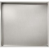  Vrtna saksija Srebrna 50 x 50 x 75 cm Nehrđajući čelik | shoptok.hr