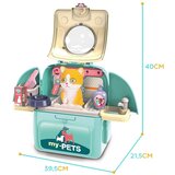 Woopie kitten portable beauty salon 2u1 u ruksaku za transport | shoptok.hr