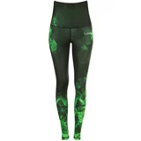 Winshape Športne hlače 'HWL102' svetlo zelena / temno zelena