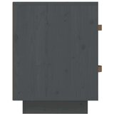  Noćni ormarić sivi 40 x 34 x 45 cm od masivne borovine | shoptok.hr