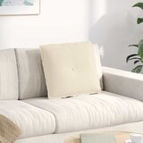 vidaXL Poglavni vzglavnik Bež 50 x 45 cm Mikrofiber tkanina | Shoptok.si