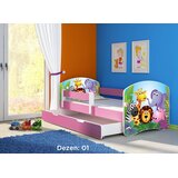 ACMA Krevet za decu Pink sa fiokom 160x80 2 01 | Eponuda.com