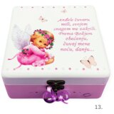 Personalizirana škatla spominov za deklice – Popolno darilo za rojstvo, sveti krst ali prvi rojstni dan - 13. - 16585 | Shoptok.si