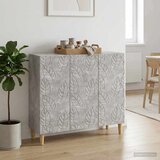  Kreveta Betonska siva 89 x 34,5 x 80 cm Konstruirano drvo | shoptok.hr