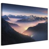  Slika - Mountain Breath (1 Part) Wide - First Variant 60x40 Na talijanskom platnu | shoptok.hr