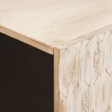 TV ormar Finš bijelog pranja 105 x 33 x 46 cm Čvrsto drvo manga | shoptok.hr