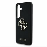 Guess PU Grained 4G Metal Logo Zadní Kryt pro Samsung Galaxy S25+ Black Ovitek za telefon Vijolična | Shoptok.si