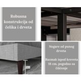  Versaj Bračni Krevet 216X164X108 cm - Crni + Madison Dušek za Bračni krevet 160x200 cm | Eponuda.com