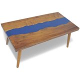  Stolić za kavu od tikovine i smole 100 x 50 x 40 cm | Shoptok.si