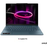 Lenovo YOGA 7 14AGP11 14" OLED TOUCH, AMD Ryzen AI 5 435, 16GB DDR5, 512GB SSD, USB A, 2x USB C, HDMI, WiFi 7, BT5.4, No Adapter, BH Backlit Kyb, 70Wh, No OS, Tidal Teal, 3Yr | Eponuda.ba
