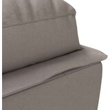  Počivaljka s jastucima smeđesiva od tkanine | shoptok.hr