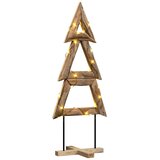  Božićno drvce s stalakom Smeđa 149,5 cm Masivna tikovina | shoptok.hr