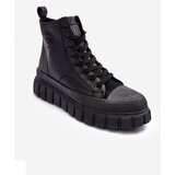Big Star Leather Lined Zip-Up Sneakers | Shoptok.si