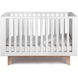 Troll nursery® otroška posteljica scandy™ 60x120 white/natural Cene