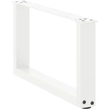  Noge kavne mize v obliki črke U 2 kosa Bela 70x(30-31) cm Jeklo, (21828661) | Shoptok.si