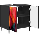  Kupaonski ormar HEESCH Crni hrast 60 x 40 x 61 cm | shoptok.hr
