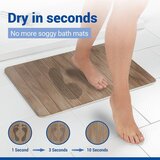 Wenko Kopalniška preproga iz diatomejske zemlje v temni naravni barvi 39x60 cm Argiri – | Shoptok.si