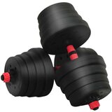  2-u-1 set bućica Crna i crvena 121 x 19 5 x 19 5 cm | shoptok.hr