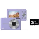 INF Vijolični kompaktni digitalni fotoaparat z avtomatskim ostrenjem, največjo ločljivostjo 44 milijonov slikovnih pik, 16-kratnim digitalnim zoomom in, (5000235261) | Shoptok.si
