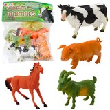  Set of Farm Animals Figurines Goat Horse Cow Pig 4pcs. Cijene