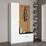 Woody Fashion noah - 8452 white hall stand Cene