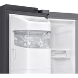 Samsung RS70F65KEFEF Stran ob strani z vodnim rezervoarjem, No Frost+, temni inox | Shoptok.si