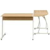  Kutni radni stol L-oblika boja hrasta | Shoptok.si