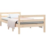  Posteljni okvir 90x190 cm trdna borovina, (20726903) | Shoptok.si