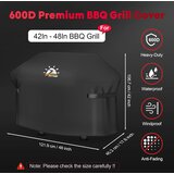 ZETTUM prevleka za žar Weber Spirit 200 - 121×45×107 cm | Shoptok.si