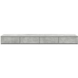  Ladice za krevet s ladicama Betonski sivi 160 x 36,5 x 16,5 cm | shoptok.hr