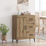  Kreveta hrast artisan 69.5 x 34 x 90 cm Konstruirano drvo | shoptok.hr