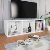 Ormarić za knjige/TV bijeli 36 x 30 x 114 cm od iverice | shoptok.hr