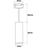  Brilagi - Kupatilski luster na sajli SELE AQUA 1xGU10/30W/230V IP44 bela | Eponuda.com