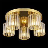 Toolight Elegantna zlatna stropna svjetiljka EBT024-5C GOLD | shoptok.hr
