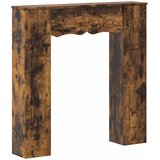 Okvir za kamin Dimljeni hrast 102 x 20 x 102 cm | shoptok.hr