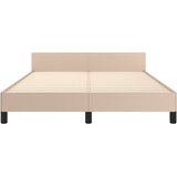  Okvir za krevet s uzglavljem cappuccino 140x190 cm umjetna koža | shoptok.hr