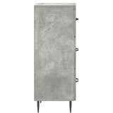  Ormar s ladicama Betonska siva 33 x 34,5 x 89,5 cm | Eponuda.com