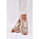 Boto Women's Sports Shoes With Mesh On Platform Khaki Poova | Shoptok.si