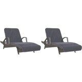  Ručnici za plažu 2 kom antracit 75 x 200 cm od tkanine 400 GSM | shoptok.hr