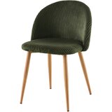 Livetastic STOL, les, kovina, tekstil zelena | Shoptok.si