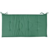  Blazina za vrtno klop zelena 100x50x3 cm oxford tkanina, (20657036) | Shoptok.si