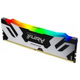 Kingston DDR5 48GB 6000MT/s [fury renegade rgb], non-ecc udimm, CL32 1.35V, 288-Pin 2Rx8, silver/black, w/rgb heatsink, xmp u