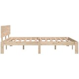  Za krevet od masivne borovine 140 x 190 cm | shoptok.hr