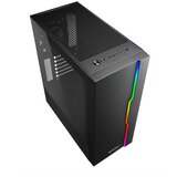 Sharkoon Kućište gaming, RGB Slider, ATX, 1x120mm fan, black, Tempered Glass | Eponuda.ba
